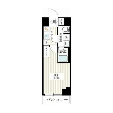 ARCOBALENO MUSASHIKOSUGIの物件間取画像